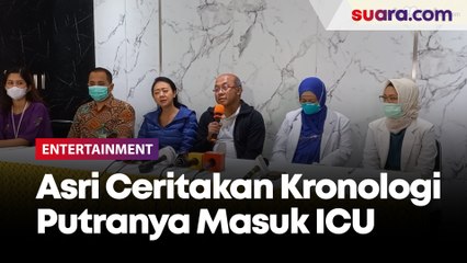 Sambil Menangis, Asri Welas Ceritakan Kronologi Putranya Masuk ICU
