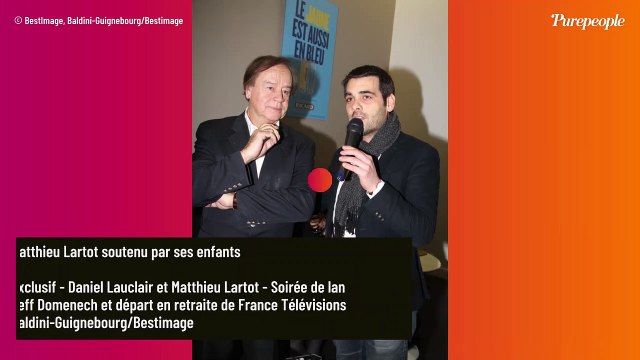 Matthieu Lartot partage les déchirants messages de ses enfants, à fond derrière lui dans son combat contre le cancer