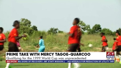 Prime Take With Mercy Tagoe-Quarcoo; Former Black Queens player and FIFA referee shares career story - JoyNews