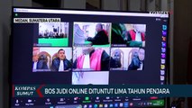 Jaksa Tuntut Bos Judi Online Apin BK 5 Tahun Penjara