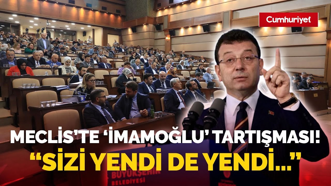 AKP'li ve CHP'li üyeleri karşı karşıya getiren 'İmamoğlu' tartışması!  Ekrem Başkan yendikçe...