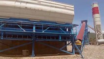 120m³ Concrete Batching Plant w/ Twin Shaft Mixer