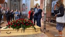 La camera ardente di Flavia Franzoni, l'addio alla moglie di Prodi