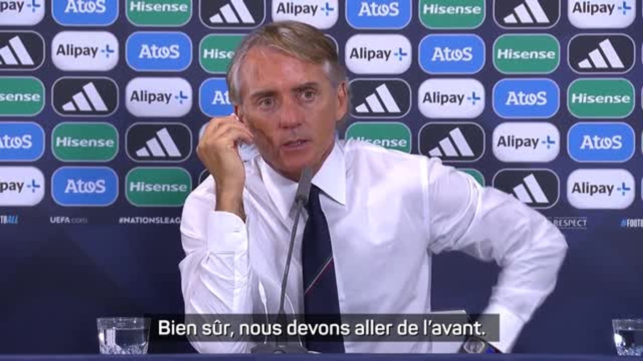 Italie - Mancini : "Notre changement de génération a commencé"