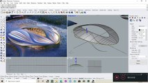 RHINO TUTORIAL - Stadium modeling designed by Zaha Hadid Architects using Rhino 7 by MSH Architect