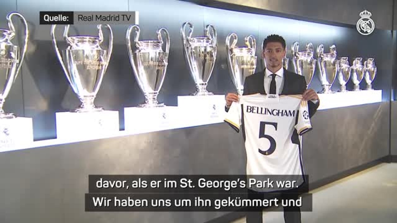 Southgate lobt Bellingham nach Madrid-Wechsel