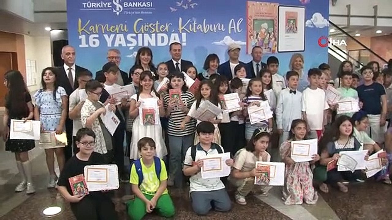 İş Bankası 'Karneni Göster Kitabını Al' kampanyası 16 yaşında