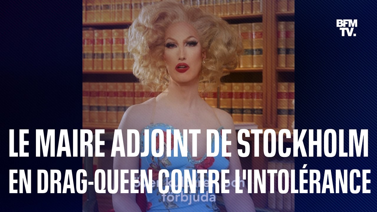 Suède: le maire adjoint de Stockholm se mue en drag-queen pour une campagne contre l'intolérance