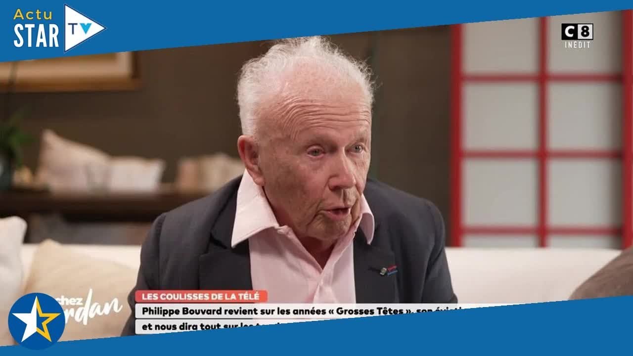 Philippe Bouvard : "Je ne l'ai plus jamais revu", ce sociétaire des Grosses Têtes avec qui la sépara