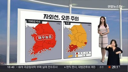 [생활날씨] 주말 전국 더위 기승…건강 관리 유의
