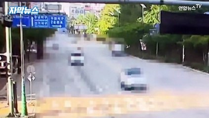 [자막뉴스] 음주 택시, 신호위반 사고…30대 택배 가장 출근길 참변