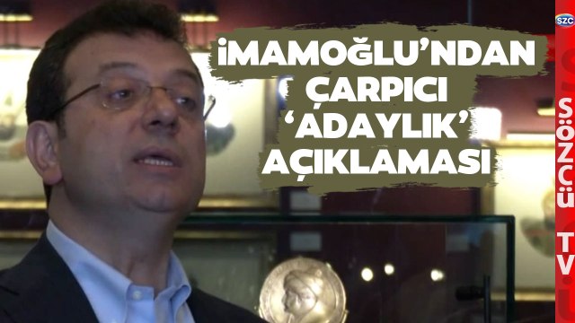Ekrem İmamoğlu 'Aday Olacak mısınız' Sorusuna Böyle Yanıt Verdi