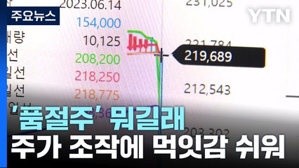 품절주 뭐길래...유통량 적어 주가조작에 먹잇감 / YTN