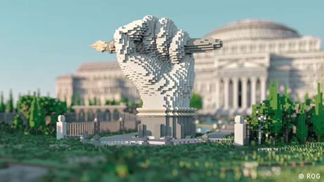 Virtual information: The uncensored library in Minecraft