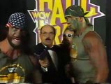 Hulk Hogan, Randy Savage, Sting and Lex Luger interview