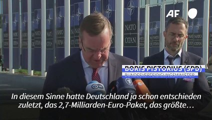 Pistorius: Ukraine erhält 64 weitere Patriot-Flugabwehrraketen