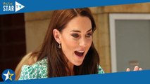 VIDEO Kate Middleton en total look léopard, un rot tonitruant l'interrompt en plein discours