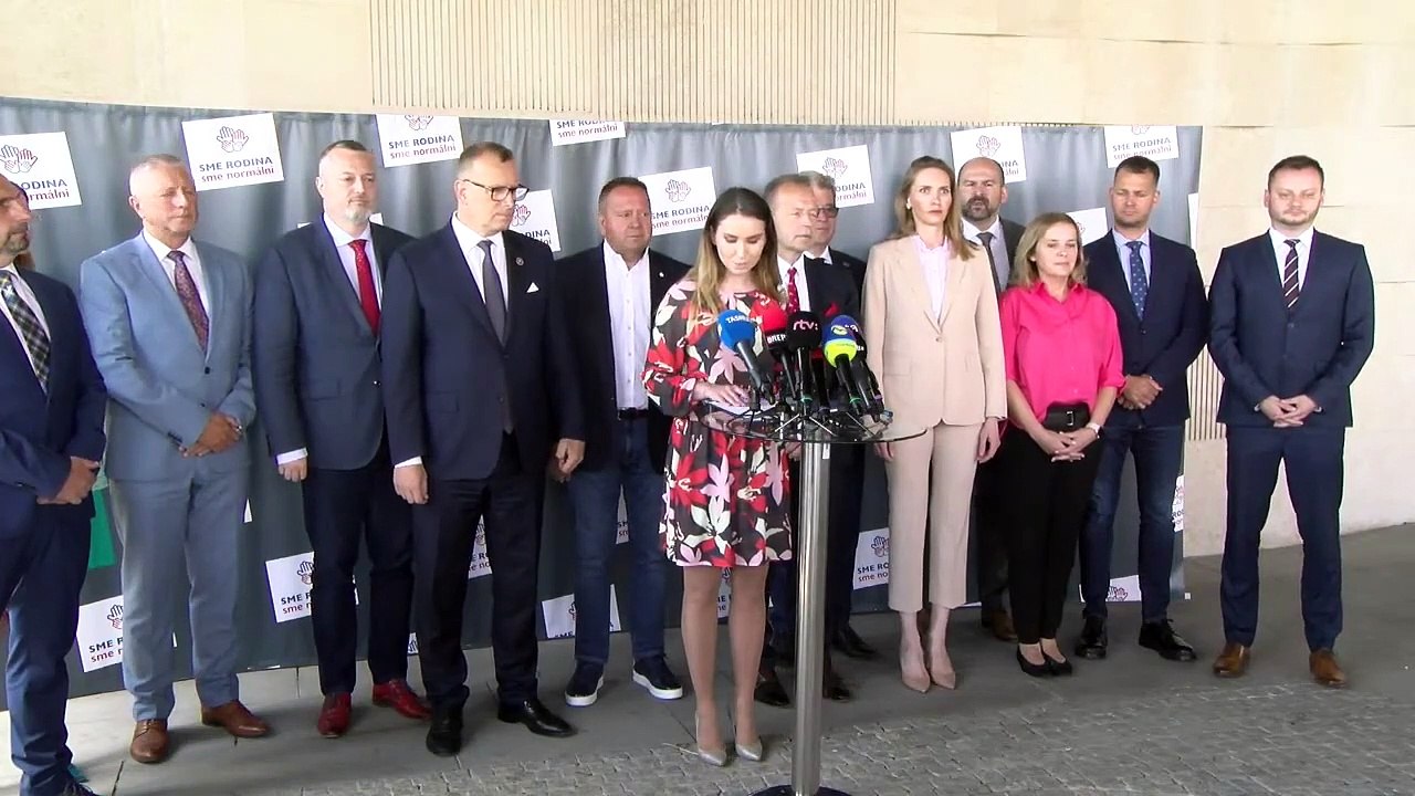 ZÁZNAM: Na kandidátke Sme rodina budú aj Starostovia a nezávislí kandidáti