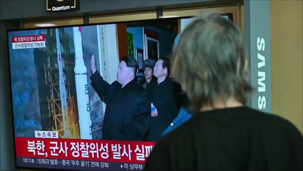Südkorea fischt nordkoreanische Weltraumrakete aus dem Meer