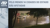 Ciclone provoca temporal no Rio Grande do Sul, bloqueio de estradas e cancelamento de voos