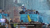 Man City - Ederson raconte les célébrations du triplé : 