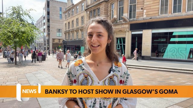 Glasgow headlines 16 June: Banksy is hosting his first exhibition in 14 years in Glasgow