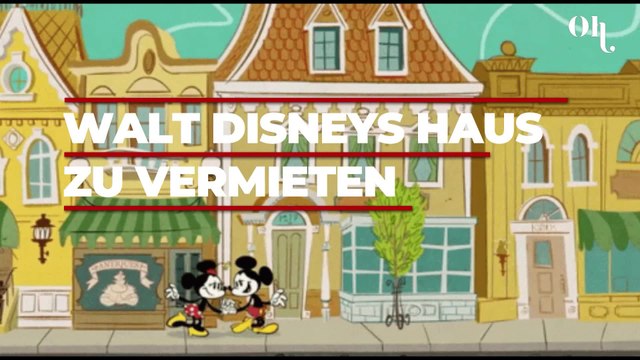 Haus von Walt Disney ist zu vermieten, aber ihr müsst tief in die Tasche greifen