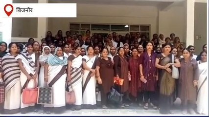 बिजनौर: डीएम ऑफिस पहुंची आशाओं ने वेतन दिलाए जाने की मांग, सौंपा ज्ञापन