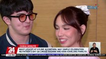 Mavy Legaspi at Kyline Alcantara, may simple celebration ng Father's Day sa Linggo kasama ang kani-kanilang pamilya | 24 Oras