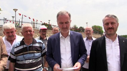 İnegöl Halhalca Mahallesi'nde şehitlik yolu ve meydan parke taşla kaplanıyor