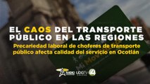 Precariedad laboral de choferes de transporte público afecta calidad del servicio en Ocotlán