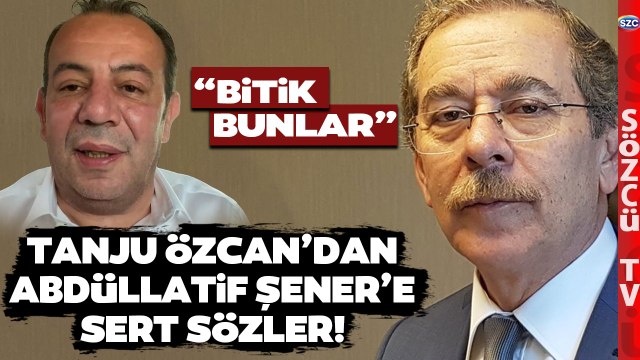 Tanju Özcan Abdüllatif Şener'e Açtı Ağzını Yumdu Gözünü! 'Çöpe Atılmışlar Bunlar'