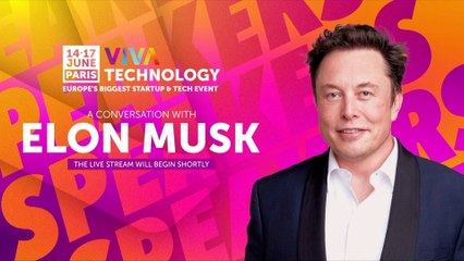 EN DIRECT | Suivez l'intervention d'Elon Musk au salon Vivatech 2023