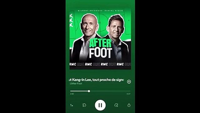 Daniel Riolo imite l'accent coréen dans l'After en parlant de Kang-In Lee au PSG