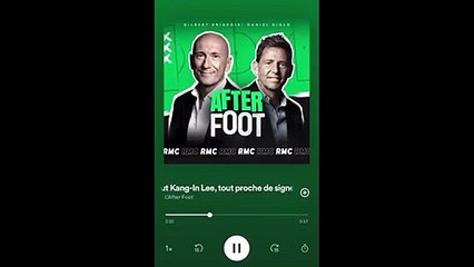 Daniel Riolo imite l'accent coréen dans l'After en parlant de Kang-In Lee au PSG