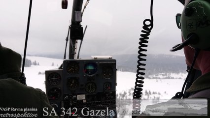 70.3 emGAZELA H-45 (SA342) Soko - Ravnoplaninski VASP MAP 2021