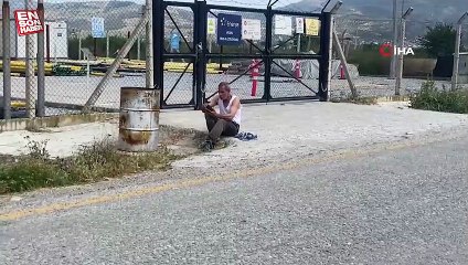 Aydın'da sulama kanalına uçan otomobilin sürücüsü ölümden döndü