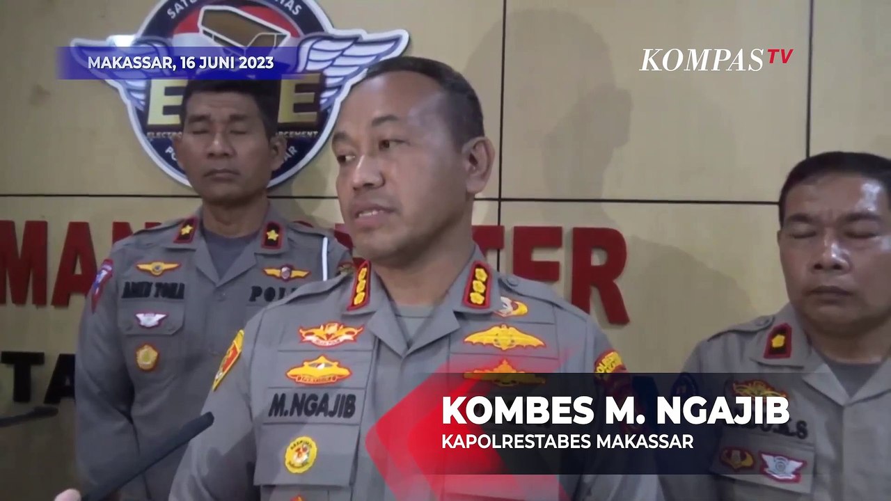 Viral Mobil Patwal Tabrak Pengendara Motor Kapolrestabes Makassar Sampaikan Permintaan Maaf