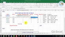 94.Học Excel từ cơ bản đến nâng cao - Bài 97 Hàm Vlookup Hlookup Match Left Right Sumifs Sum