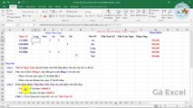 95.Học Excel từ cơ bản đến nâng cao - Bài 98 Hàm Offset Match If CountIFs Iferror Hlookup CountA