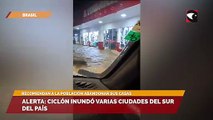 Alcalde de una ciudad brasileña pide a la población abandonar sus casas por la llegada de un ciclón
