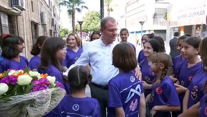 Surprise pour la fête des pères des athlètes du projet Wildflowers de la municipalité métropolitaine de Mersin