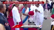 President Draupadi Murmu Visits Telangana | V6 News
