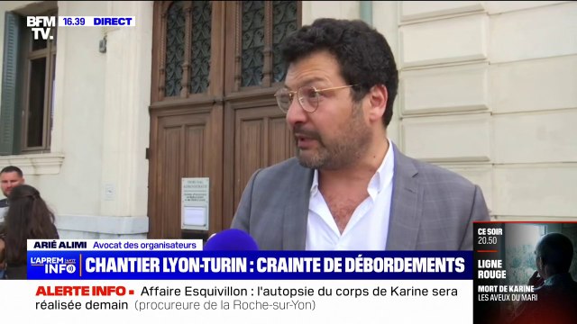 Interdiction de manifestations contre le projet de TGV Lyon-Turin: Il n'y a pas de risques véritables de troubles à l'ordre public , pour l'avocat des organisateurs