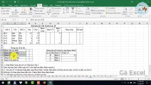 67.Học Excel từ cơ bản đến nâng cao - Bài 69 Hàm Vlookup If Left Counifs Max Advanced Filter