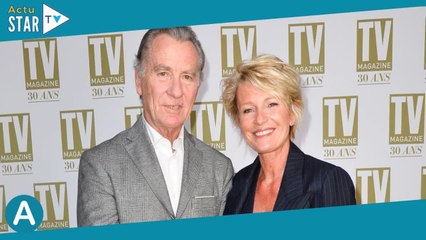 Sophie Davant et William Leymergie de mariage : combinaison ultra glamour et costume chic, les amour