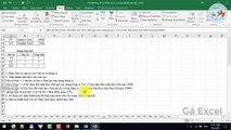 70.Học Excel từ cơ bản đến nâng cao - Bài 72 Hàm Vlookup If Sumifs Advanced Filter