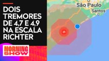Tremores são registrados em regiões da Baixada Paulista nesta sexta-feira (16)