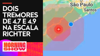 Tremores são registrados em regiões da Baixada Paulista nesta sexta-feira (16)