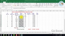 81.Học Excel từ cơ bản đến nâng cao - Bài 83 Hàm Vlookup Hlookup Left Sum